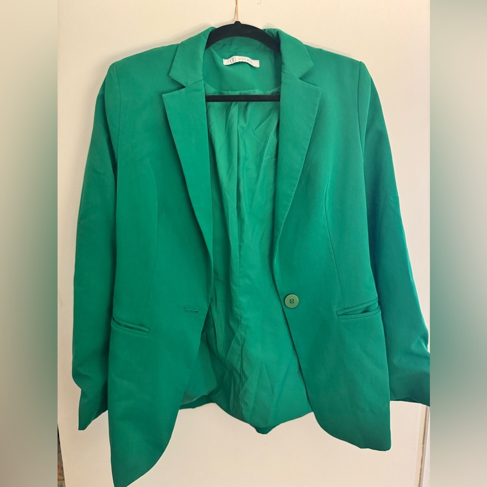 Women's Green Blazer